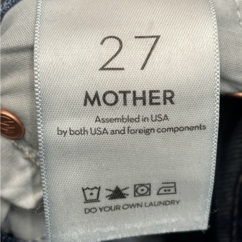 MOTHER Superior half-pipe ankle denim Jeans Sz 27 - Picture 9 of 14
